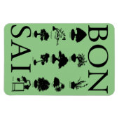 Magnet Flexible Styles de base de l'arbre Bonsai (Horizontal)