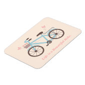 Magnet Flexible Stylish Life est un beau voyage à vélo Citation (Côté Gauche)