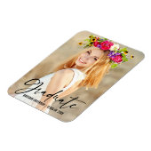 Magnet Flexible Stylo à encre Calligraphie Graduation Faire-part p (Côté Gauche)