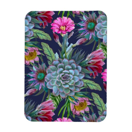 Magnet Flexible Succulent jardin tropical (Vertical)
