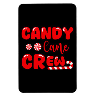 Magnet Flexible Sucre de canne Équipage jumelé famille bonbon Love
