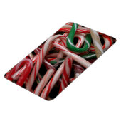 Magnet Flexible Sucres de canne Noël Vacances Blanc Vert et Rouge (Côté Gauche)
