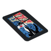 Magnet Flexible "Sufferin' Succotash" SYLVESTER™ Derrière la fenêt (Côté Droit)