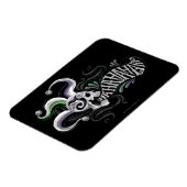 Magnet Flexible Suicide Squad | Joker Skull - Haha (Côté Gauche)