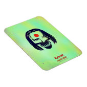 Magnet Flexible Suicide Squad | Katana Head Icon (Côté Droit)