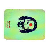 Magnet Flexible Suicide Squad | Katana Head Icon (Horizontal)