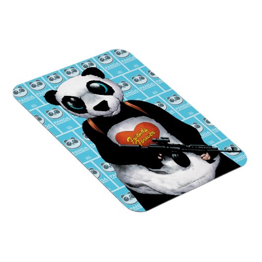 Magnet Flexible Suicide Squad Panda (Côté Droit)