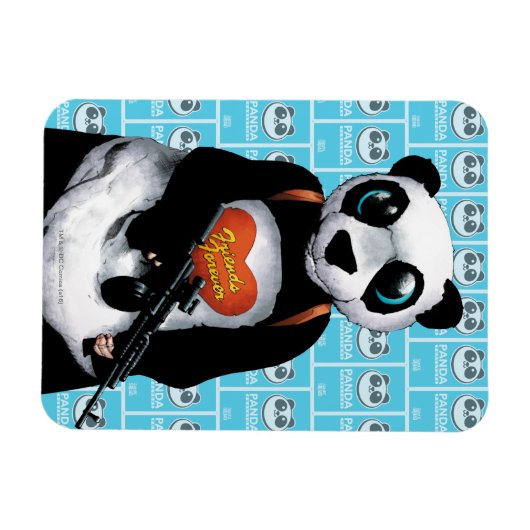 Magnet Flexible Suicide Squad Panda (Horizontal)