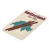 Magnet Flexible Suisse Pour Skier (Côté Gauche)