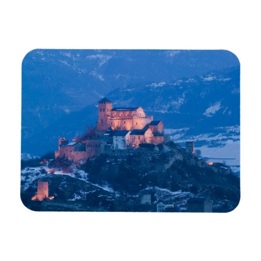 Magnet Flexible SUISSE, Wallis/Valais, SION: Basilique de (Horizontal)