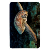 Magnet Flexible Sulawesi | Tortue marine verte (Vertical)