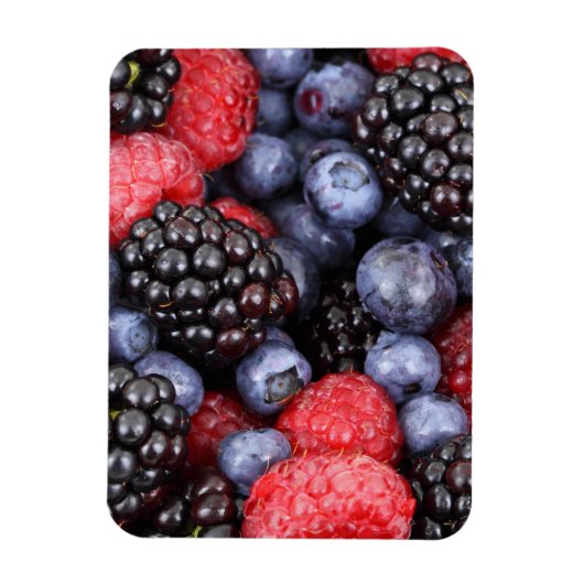 Magnet Flexible Summer Fruit Berries (Vertical)