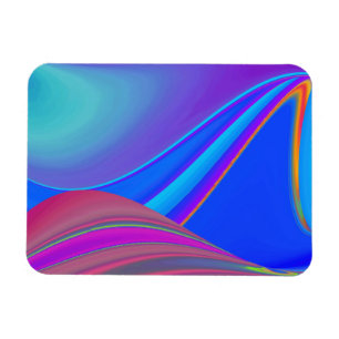 Magnet Flexible Summerfeel, Rainbowart 3D Abstrait