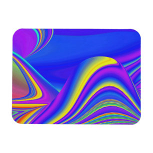 Magnet Flexible Summerfeel, Rainbowart 3D Abstrait