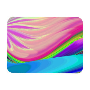 Magnet Flexible Summerfeel, Rainbowart 3D Abstrait