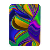 Magnet Flexible Summerrainbow, Rainbowart 3D Abstrait (Vertical)
