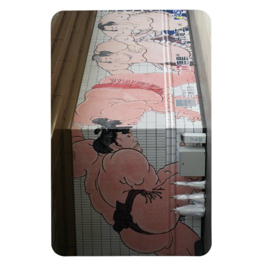 Magnet Flexible Sumo Mural Art (Vertical)