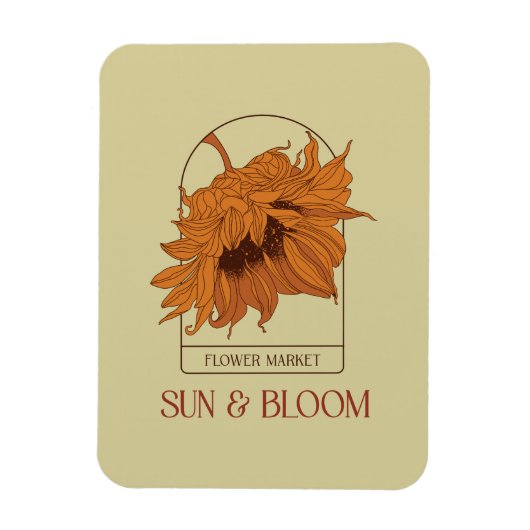 Magnet Flexible Sun & Bloom (Vertical)