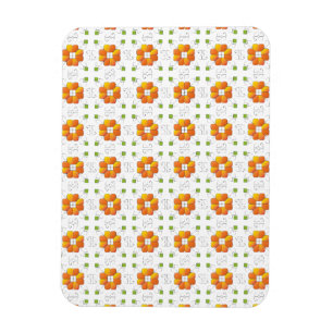 Magnet Flexible SUN traditionnel letton conception géométrique IX