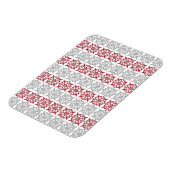 Magnet Flexible SUN traditionnel letton motif géométrique I (Côté Gauche)