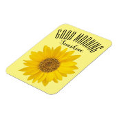 Magnet Flexible Sunflower Good Morning Sunshine (Côté Gauche)