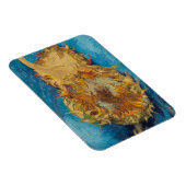 MAGNET FLEXIBLE "SUNFLOWERS 1887" PAR VINCENT VAN GOGH (Côté Droit)