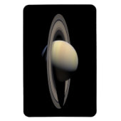 Magnet Flexible Sunlit Saturn Gas géant Planet par Cassini (Vertical)