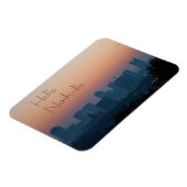 Magnet Flexible Sunrise de Nashville City (Côté Gauche)