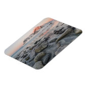 Magnet Flexible Sunrise Flakstad et Skagsanden Beach (Côté Gauche)