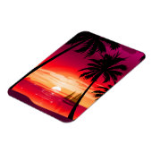 Magnet Flexible Sunset and Sailboat (Côté Gauche)