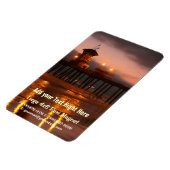 Magnet Flexible Sunset californien - Huntington Beach Pier (Côté Gauche)