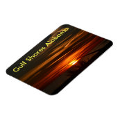Magnet Flexible Sunset de la côte du Golfe (Côté Gauche)