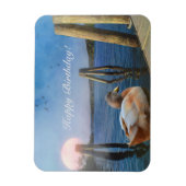 Magnet Flexible Sunset Duck Joyeux anniversaire (Vertical)