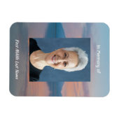 Magnet Flexible Sunset Evening Sky Dusk Memorial Pocket Keepsake (Horizontal)