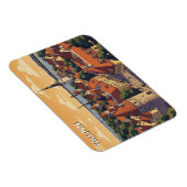 Magnet Flexible Sunset in Tallinn Estonia Travel (Côté Droit)