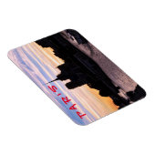 Magnet Flexible Sunset on Notre Dame de Paris - Paris, France (Côté Droit)