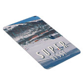 Magnet Flexible Super Besse Station de ski (Côté Droit)
