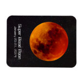 Magnet Flexible Super Blood Moon Eclipse 2019 (Horizontal)