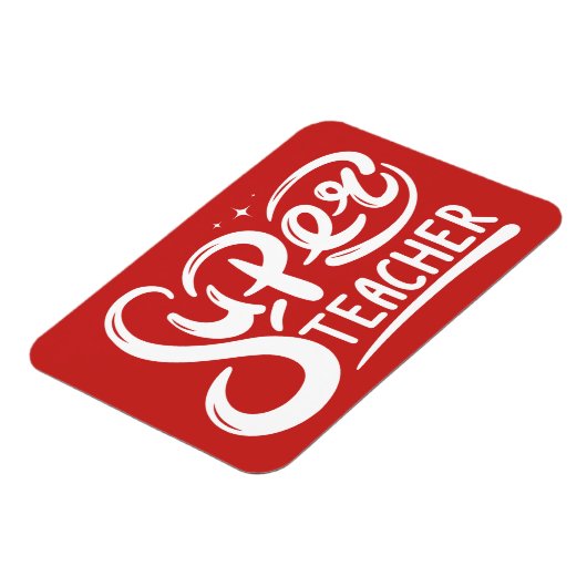 Magnet Flexible Super enseignant (Côté Gauche)