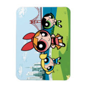 Magnet Flexible Super Fierce Powerpuff Girls (Vertical)