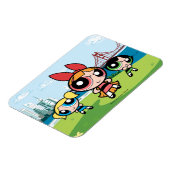 Magnet Flexible Super Fierce Powerpuff Girls (Côté Gauche)