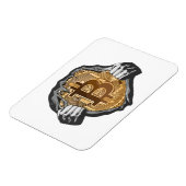 Magnet Flexible Super héros Bitcoin (Côté Gauche)