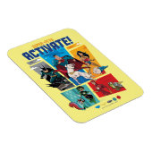 Magnet Flexible Super-Pets & Justice League - Activate! (Côté Droit)
