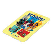 Magnet Flexible Super-Pets & Justice League - Activate! (Côté Gauche)