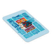 Magnet Flexible Super Pets & Justice League - Serrez vos colliers (Côté Droit)