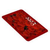 MAGNET FLEXIBLE SUPERBE BOUQUET DE ROSES ROUGES (Côté Droit)