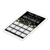 Magnet Flexible Superbe Floral 2023 Personnalisé (Côté Gauche)