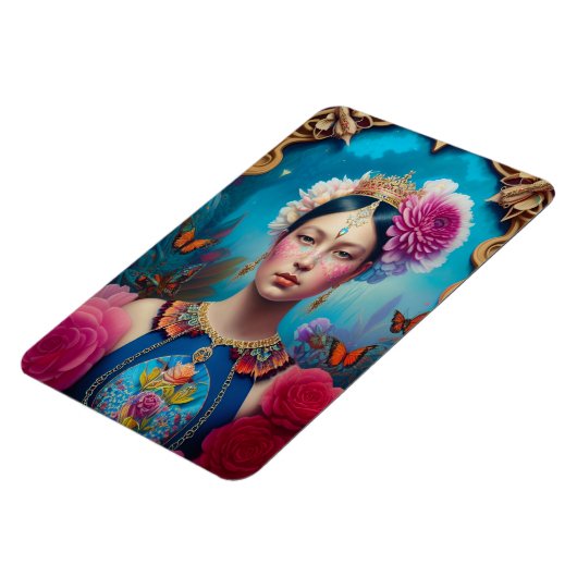 Magnet Flexible Superbe portrait princesse (Côté Gauche)
