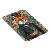 Magnet Flexible Superbe Renard Rouge en costume (Côté Droit)