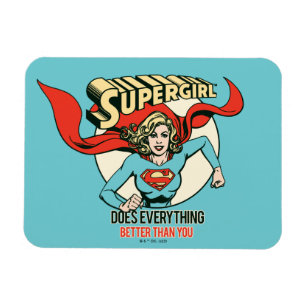 Magnet Flexible Supergirl Does Everything Better Than You